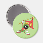 MARVIN THE MARTIAN™ Claousful Planet Magneet (Voorkant / Achterkant)