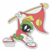 MARVIN THE MARTIAN™ Claousful Planet Sticker (Voorkant)