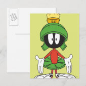 MARVIN THE MARTIAN™ Confused Briefkaart (Voorkant / Achterkant)