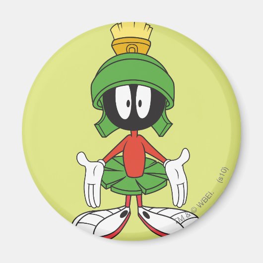 MARVIN THE MARTIAN™ Confused Magneet (Voorkant)