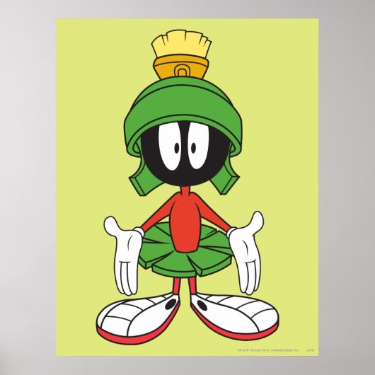 MARVIN THE MARTIAN™ Confused Poster (Voorkant)