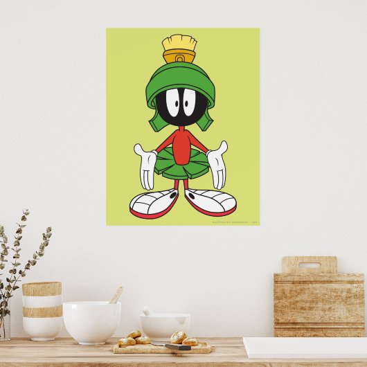 MARVIN THE MARTIAN™ Confused Poster (Keuken)