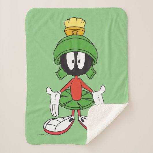 MARVIN THE MARTIAN™ Confused Sherpa Deken (Voorkant)