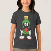 MARVIN THE MARTIAN™ Confused Tri-Blend Shirt (Voorkant)