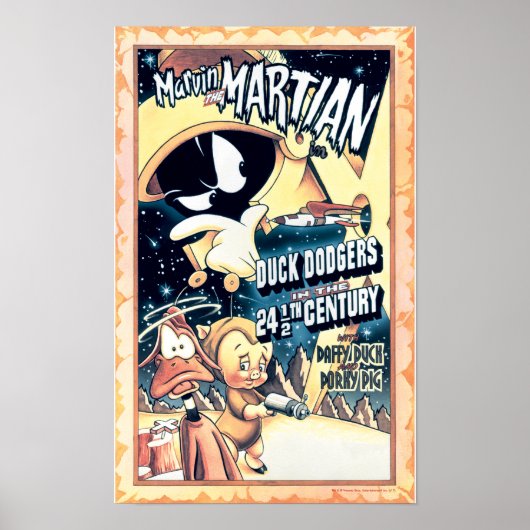 MARVIN THE MARTIAN™, DAFFY DUCK™ en Porky Pig Poster (Voorkant)