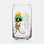MARVIN THE MARTIAN™ DENK BLIKVORM GLAS (Achterkant)