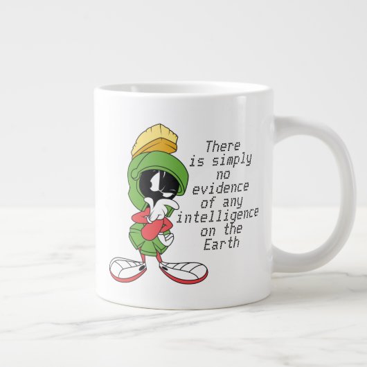 MARVIN THE MARTIAN™ DENK GROTE KOFFIEKOP (Rechts)