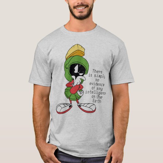 MARVIN THE MARTIAN™ DENK T-SHIRT (Voorkant)