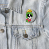 MARVIN THE MARTIAN™ Denkend Ronde Button 5,7 Cm (In situ)