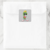 MARVIN THE MARTIAN™ Denkend Vierkante Sticker (Tas)