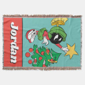MARVIN THE MARTIAN™ DIE ster op boom zet Deken (Voorkant)
