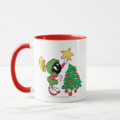 MARVIN THE MARTIAN™ DIE ster op boom zet Mok (Links)