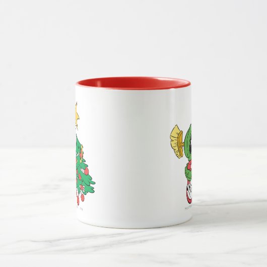 MARVIN THE MARTIAN™ DIE ster op boom zet Mok (Midden)