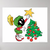 MARVIN THE MARTIAN™ DIE ster op boom zet Poster (Voorkant)