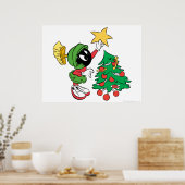 MARVIN THE MARTIAN™ DIE ster op boom zet Poster (Keuken)
