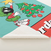 MARVIN THE MARTIAN™ DIE ster op boom zet Sherpa Deken (3/4)