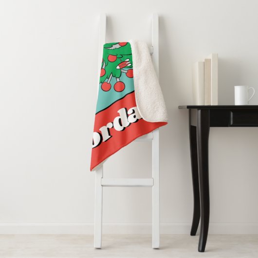 MARVIN THE MARTIAN™ DIE ster op boom zet Sherpa Deken (In situ)