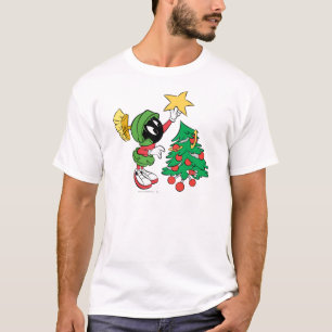 MARVIN THE MARTIAN™ DIE ster op boom zet T-shirt