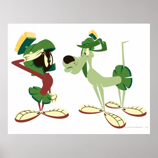 MARVIN THE MARTIAN™ en K-9 2 Poster (Voorkant)