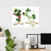 MARVIN THE MARTIAN™ en K-9 2 Poster (Thuiskantoor)