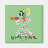 MARVIN THE MARTIAN™ Epic Fail Magneet (Voorkant)