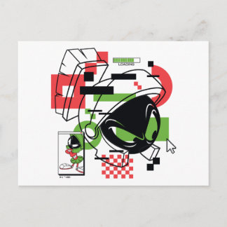 MARVIN THE MARTIAN™ Glitch Briefkaart