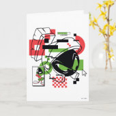 MARVIN THE MARTIAN™ Glitch Kaart (Gele Bloem)