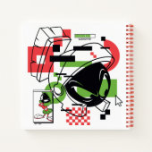 MARVIN THE MARTIAN™ Glitch Notitieboek (Achterkant)