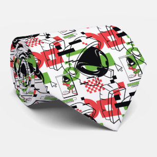 MARVIN THE MARTIAN™ Glitch Stropdas