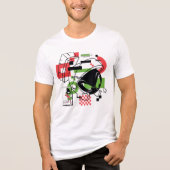 MARVIN THE MARTIAN™ Glitch Tri-Blend Shirt (Voorkant)