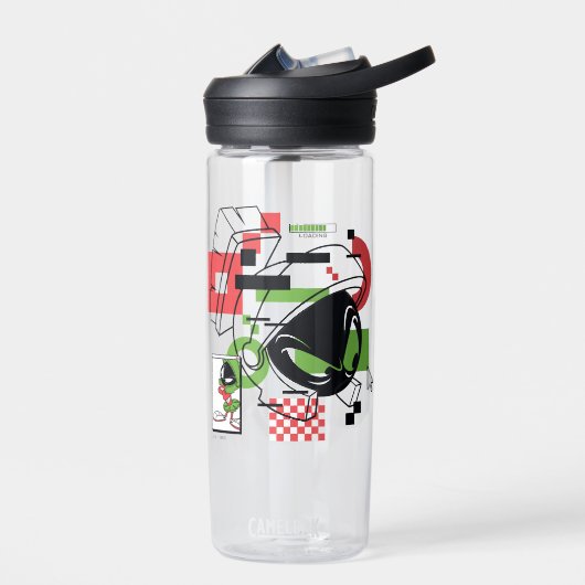 MARVIN THE MARTIAN™ Glitch Waterfles (Links)