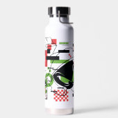 MARVIN THE MARTIAN™ Glitch Waterfles (Links)