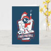 MARVIN THE MARTIAN™ "I Hate Football" Graphic Kaart (Gele Bloem)