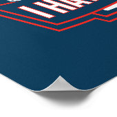 MARVIN THE MARTIAN™ "I Hate Football" Graphic Poster (Hoek)