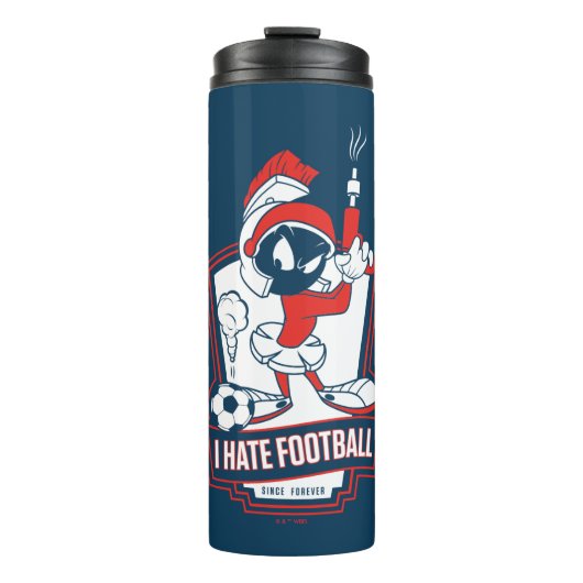 MARVIN THE MARTIAN™ "I Hate Football" Graphic Thermosbeker (Voorkant)