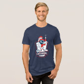 MARVIN THE MARTIAN™ "I Hate Football" Graphic Tri-Blend Shirt (Voorkant volledig)