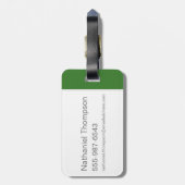 MARVIN THE MARTIAN™ Identity Bagagelabel (Achterkant verticaal)