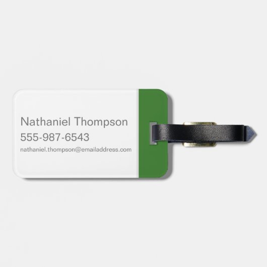 MARVIN THE MARTIAN™ Identity Bagagelabel (Achterkant horizontaal)