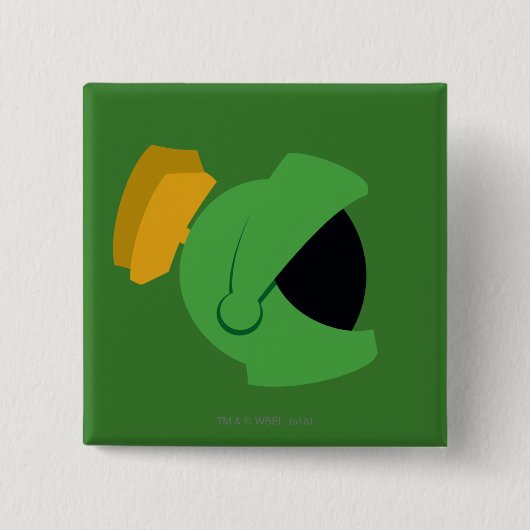 MARVIN THE MARTIAN™ Identity Vierkante Button 5,1 Cm (Voorkant)