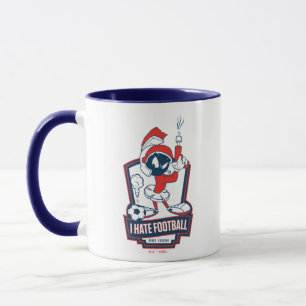 MARVIN THE MARTIAN™ "Ik haat voetbal" Grafisch Mok