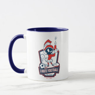 MARVIN THE MARTIAN™ "Ik haat voetbal" Grafisch Mok