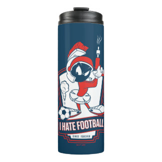 MARVIN THE MARTIAN™ "Ik haat voetbal" Grafisch ont Thermosbeker