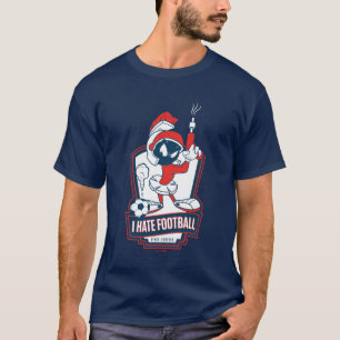 MARVIN THE MARTIAN™ "Ik haat voetbal" Grafisch T-shirt