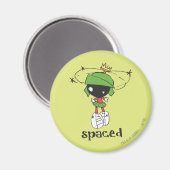 MARVIN THE MARTIAN™ in de ruimte Magneet (Voorkant / Achterkant)