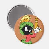 MARVIN THE MARTIAN™ Klaar met laser Magneet (Voorkant / Achterkant)