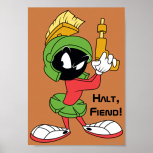 MARVIN THE MARTIAN™ Klaar met laser Poster