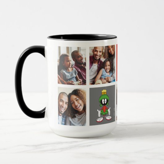 MARVIN THE MARTIAN™ | Mam Fotocollage Mok (Links)