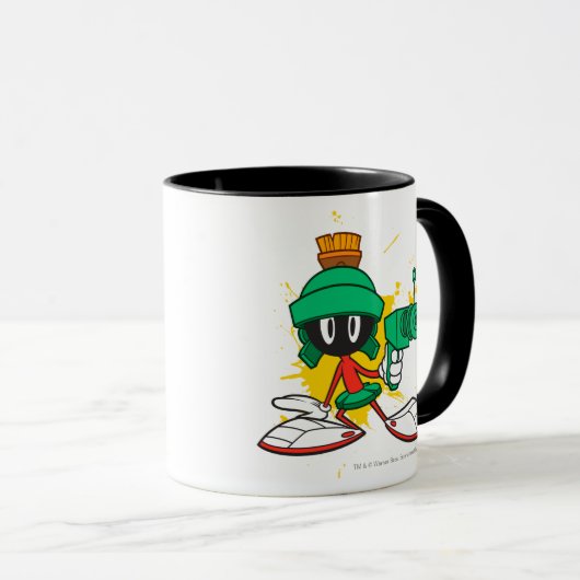 MARVIN THE MARTIAN™ met een laser Mok (Voorkant rechts)