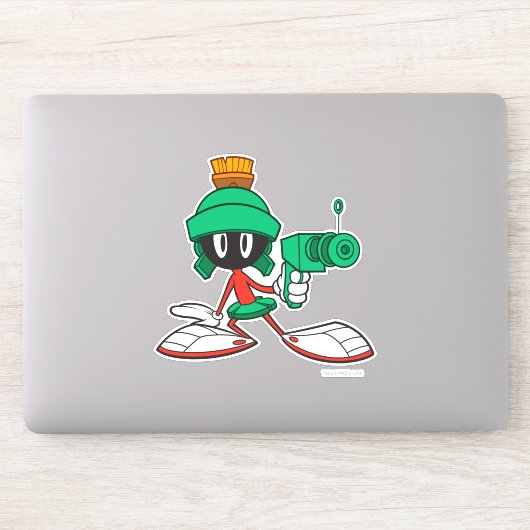 MARVIN THE MARTIAN™ met een laser Sticker (Computer)