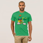 MARVIN THE MARTIAN™ met een laser T-shirt (Voorkant volledig)